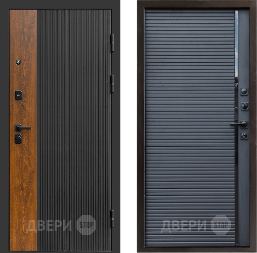 Входная металлическая Дверь Престиж Prestizh Porte Черный кварц в Пушкино