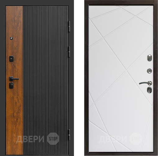 Дверь Престиж Prestizh Лучи Бетон белый в Пушкино