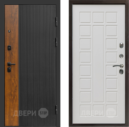 Входная металлическая Дверь Престиж Prestizh Престиж Бежевый мат в Пушкино