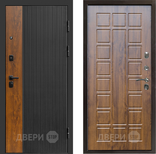 Входная металлическая Дверь Престиж Prestizh Престиж Дуб в Пушкино