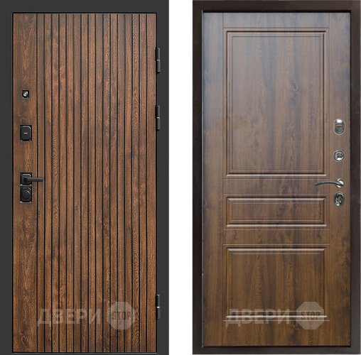 Входная металлическая Дверь Престиж Tvist Классика Дуб в Пушкино