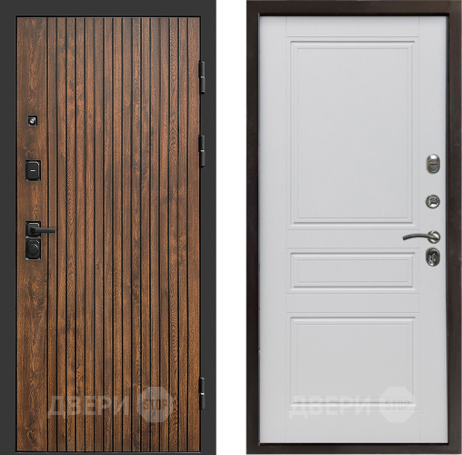 Входная металлическая Дверь Престиж Tvist Классика Белый матовый в Пушкино