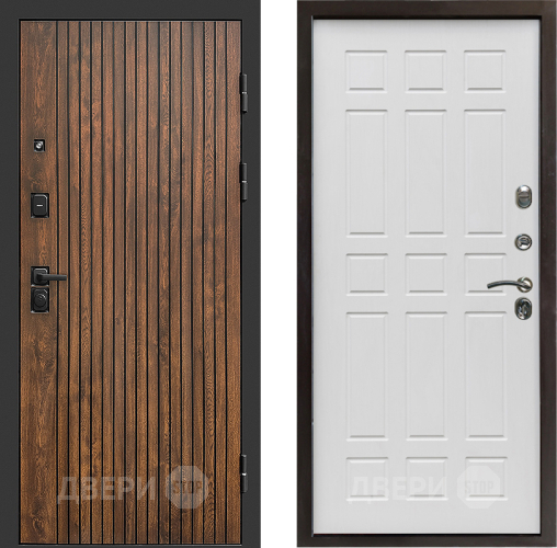 Входная металлическая Дверь Престиж Tvist Спарта Белое дерево в Пушкино