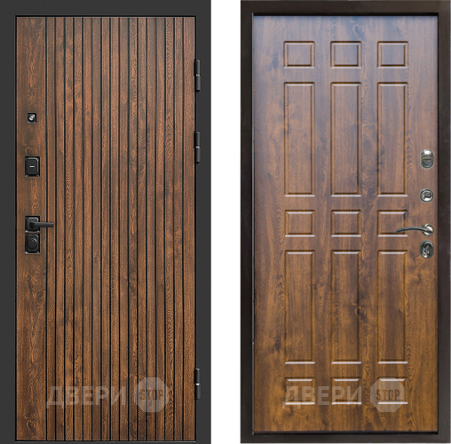 Входная металлическая Дверь Престиж Tvist Спарта Дуб в Пушкино