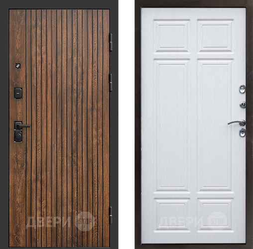 Входная металлическая Дверь Престиж Tvist Премиум Лиственница белая в Пушкино