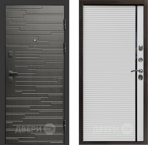 Входная металлическая Дверь Престиж Rivera Porte Белый в Пушкино