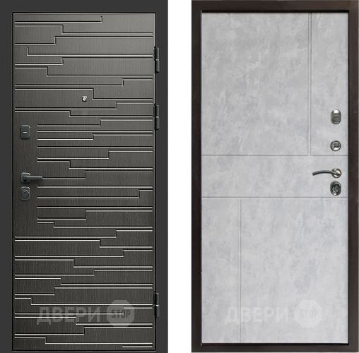 Дверь Престиж Rivera Горизонт Бетон светлый в Пушкино