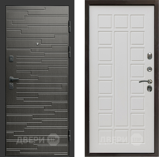 Входная металлическая Дверь Престиж Rivera Престиж Бежевый мат в Пушкино