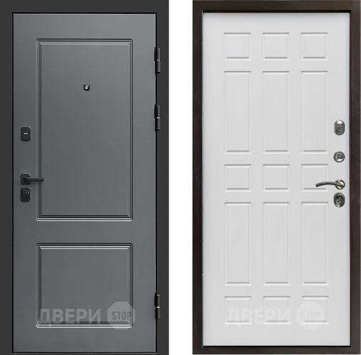 Входная металлическая Дверь Престиж Verona Спарта Белое дерево в Пушкино