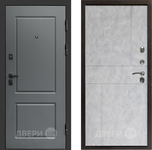 Дверь Престиж Verona Горизонт Бетон светлый в Пушкино