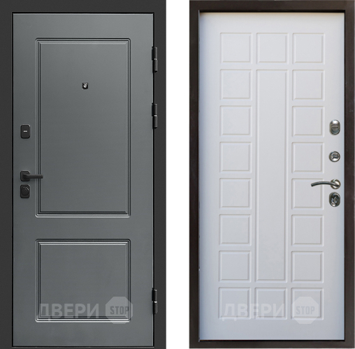 Входная металлическая Дверь Престиж Verona Престиж Белое дерево в Пушкино