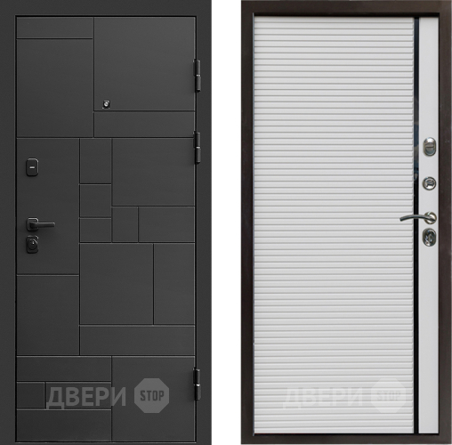 Дверь Престиж Kvadro Porte Белый в Пушкино