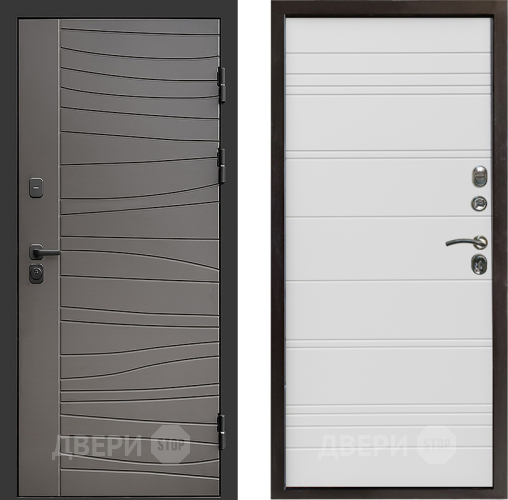 Дверь Престиж Siciliya Line Белый в Пушкино