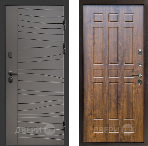 Входная металлическая Дверь Престиж Siciliya Спарта Дуб в Пушкино