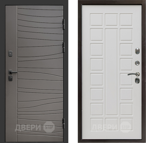 Входная металлическая Дверь Престиж Siciliya Престиж Бежевый мат в Пушкино