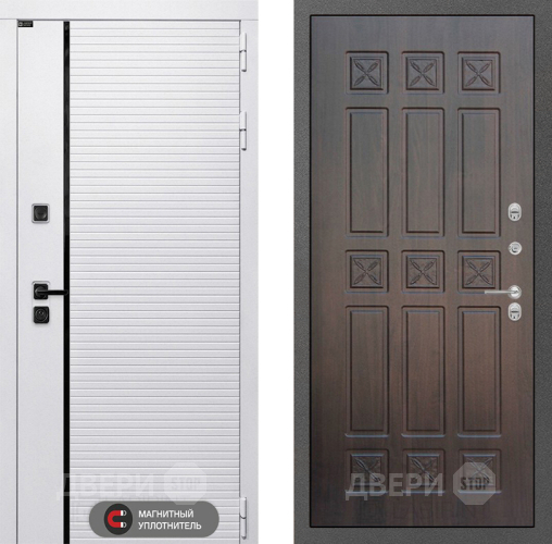 Входная металлическая Дверь Лабиринт (LABIRINT) Royal 16 VINORIT Алмон 28 в Пушкино