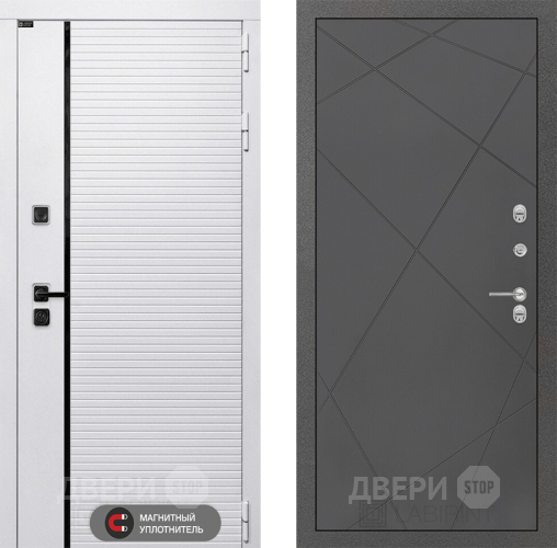 Дверь Лабиринт (LABIRINT) Royal 24 Графит софт в Пушкино