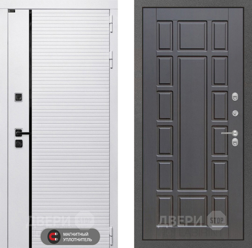 Входная металлическая Дверь Лабиринт (LABIRINT) Royal 12 Венге в Пушкино