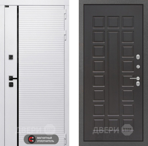 Входная металлическая Дверь Лабиринт (LABIRINT) Royal 04 Венге в Пушкино