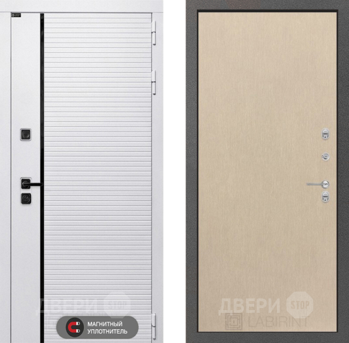 Входная металлическая Дверь Лабиринт (LABIRINT) Royal 05 Венге светлый в Пушкино