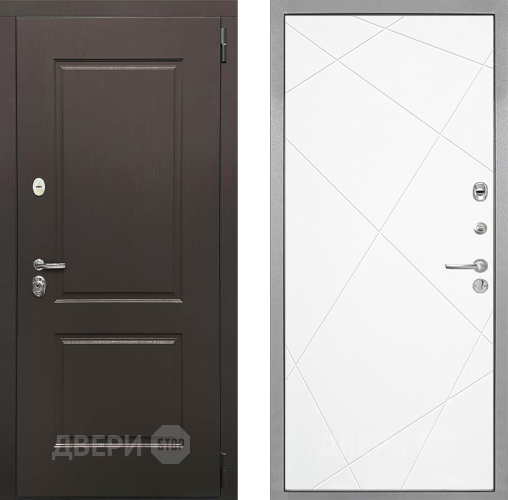 Входная металлическая Дверь Интекрон (INTECRON) Кампо Лучи-М Софт милк в Пушкино