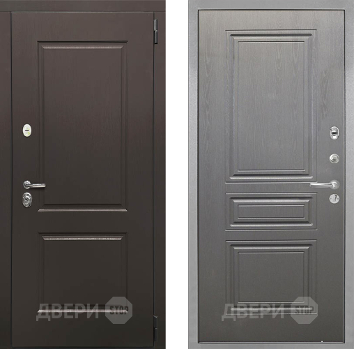 Дверь Интекрон (INTECRON) Кампо ФЛ-243 Графит вуд дуб в Пушкино