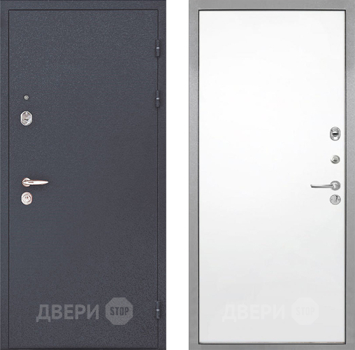 Входная металлическая Дверь Интекрон (INTECRON) Колизей Гладкая Силк Сноу в Пушкино