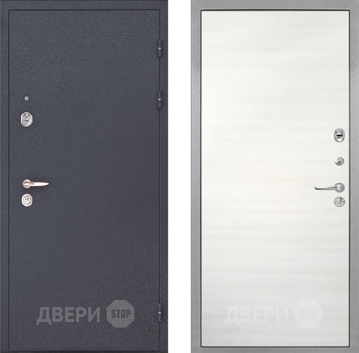 Входная металлическая Дверь Интекрон (INTECRON) Колизей Гладкая Дуб сильвер поперечный в Пушкино