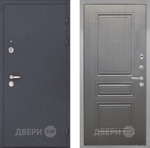 Дверь Интекрон (INTECRON) Колизей ФЛ-243 Графит вуд дуб в Пушкино