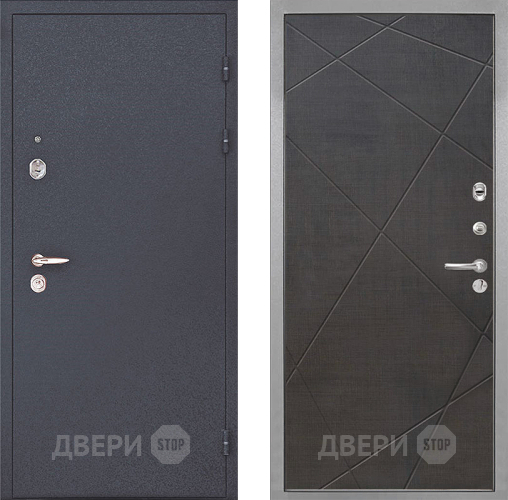 Входная металлическая Дверь Интекрон (INTECRON) Колизей Лучи-М Венге распил кофе в Пушкино