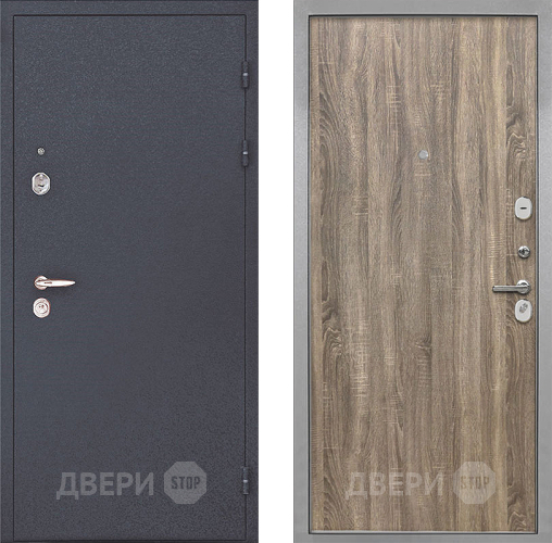 Входная металлическая Дверь Интекрон (INTECRON) Колизей Гладкая Дуб турин в Пушкино