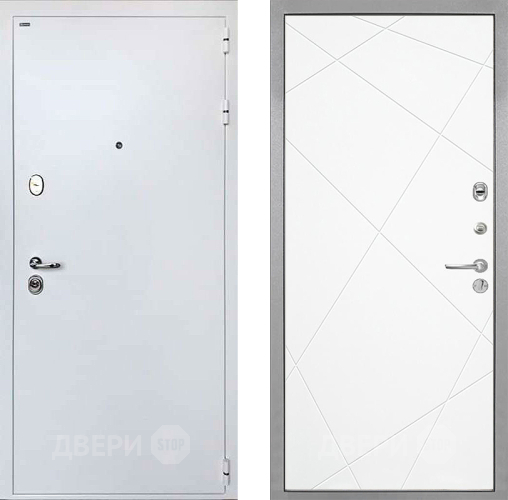 Входная металлическая Дверь Интекрон (INTECRON) Колизей White Лучи-М Софт милк в Пушкино