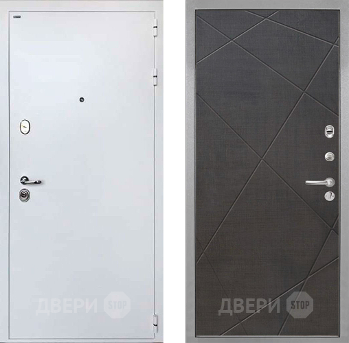 Входная металлическая Дверь Интекрон (INTECRON) Колизей White Лучи-М Венге распил кофе в Пушкино