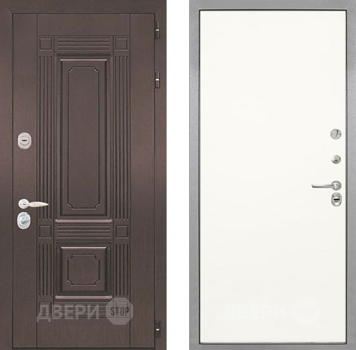 Входная металлическая Дверь Интекрон (INTECRON) Италия Гладкая Слоновая кость в Пушкино