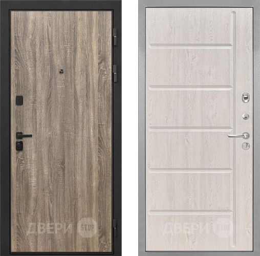 Дверь Интекрон (INTECRON) Профит Black Дуб Турин ФЛ-102 Сосна белая в Пушкино