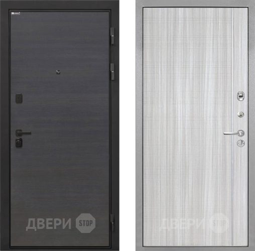 Дверь Интекрон (INTECRON) Профит Black Эковенге В-07 с молдингом Сандал белый в Пушкино