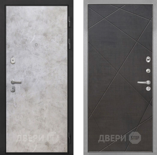 Входная металлическая Дверь Интекрон (INTECRON) Гектор Мрамор Светлый Лучи-М Венге распил кофе в Пушкино