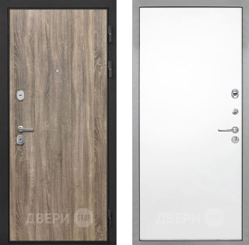 Дверь Интекрон (INTECRON) Гектор Дуб Турин Гладкая Силк Сноу в Пушкино