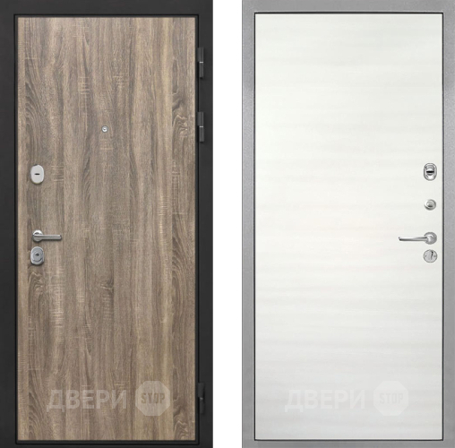 Дверь Интекрон (INTECRON) Гектор Дуб Турин Гладкая Дуб сильвер поперечный в Пушкино