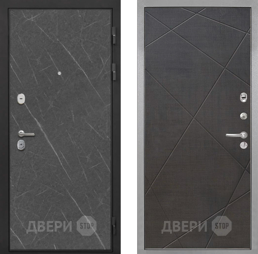 Входная металлическая Дверь Интекрон (INTECRON) Гектор Гранит Лава Оникс Лучи-М Венге распил кофе в Пушкино