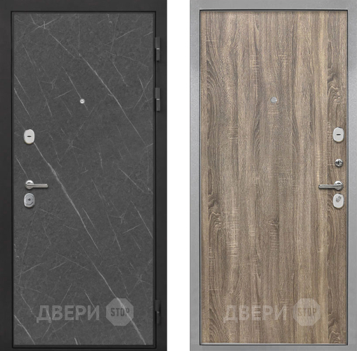 Дверь Интекрон (INTECRON) Гектор Гранит Лава Оникс Гладкая Дуб турин в Пушкино