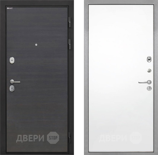 Входная металлическая Дверь Интекрон (INTECRON) Гектор Эковенге Гладкая Силк Сноу в Пушкино