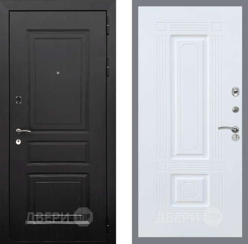 Входная металлическая Дверь Рекс (REX) 6 Венге FL-2 Силк Сноу в Пушкино