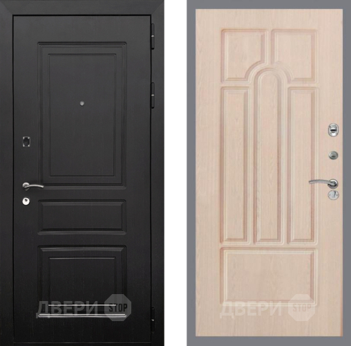 Входная металлическая Дверь Рекс (REX) 6 Венге FL-58 Беленый дуб в Пушкино