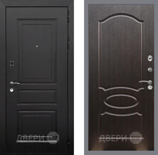 Дверь Рекс (REX) 6 Венге FL-128 Венге светлый в Пушкино