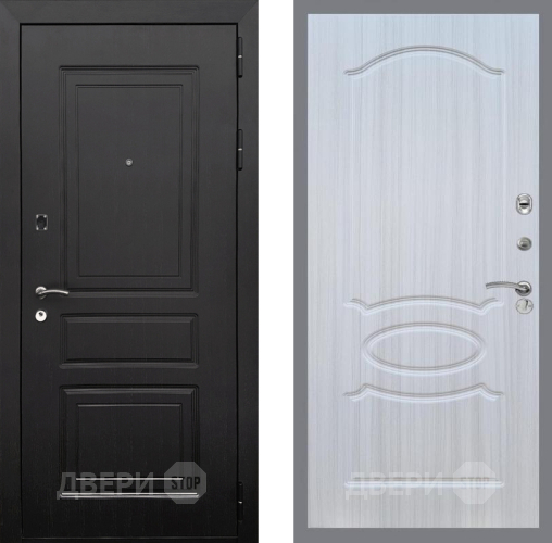 Входная металлическая Дверь Рекс (REX) 6 Венге FL-128 Сандал белый в Пушкино