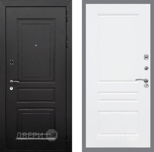 Входная металлическая Дверь Рекс (REX) 6 Венге FL-243 Силк Сноу в Пушкино