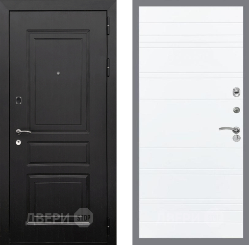 Дверь Рекс (REX) 6 Венге Line Силк Сноу в Пушкино