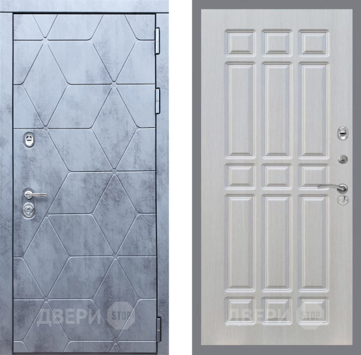 Входная металлическая Дверь Рекс (REX) 28 FL-33 Лиственница беж в Пушкино