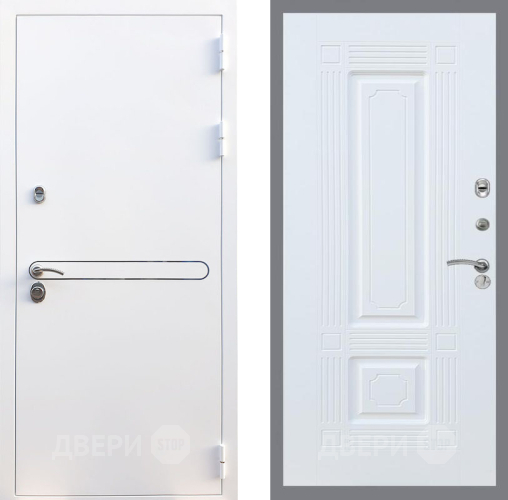 Входная металлическая Дверь Рекс (REX) 27 FL-2 Силк Сноу в Пушкино